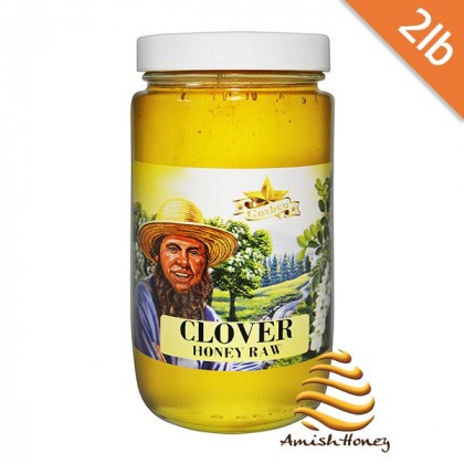 Clover Honey Raw 2lb