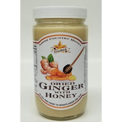 Dried Ginger with Honey 1LB