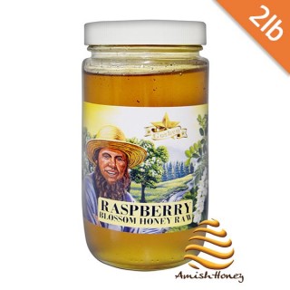 Raspberry Blossom Honey Raw 2lb