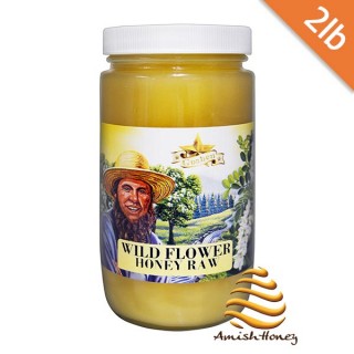 Wild Flower Raw Honey 2lb